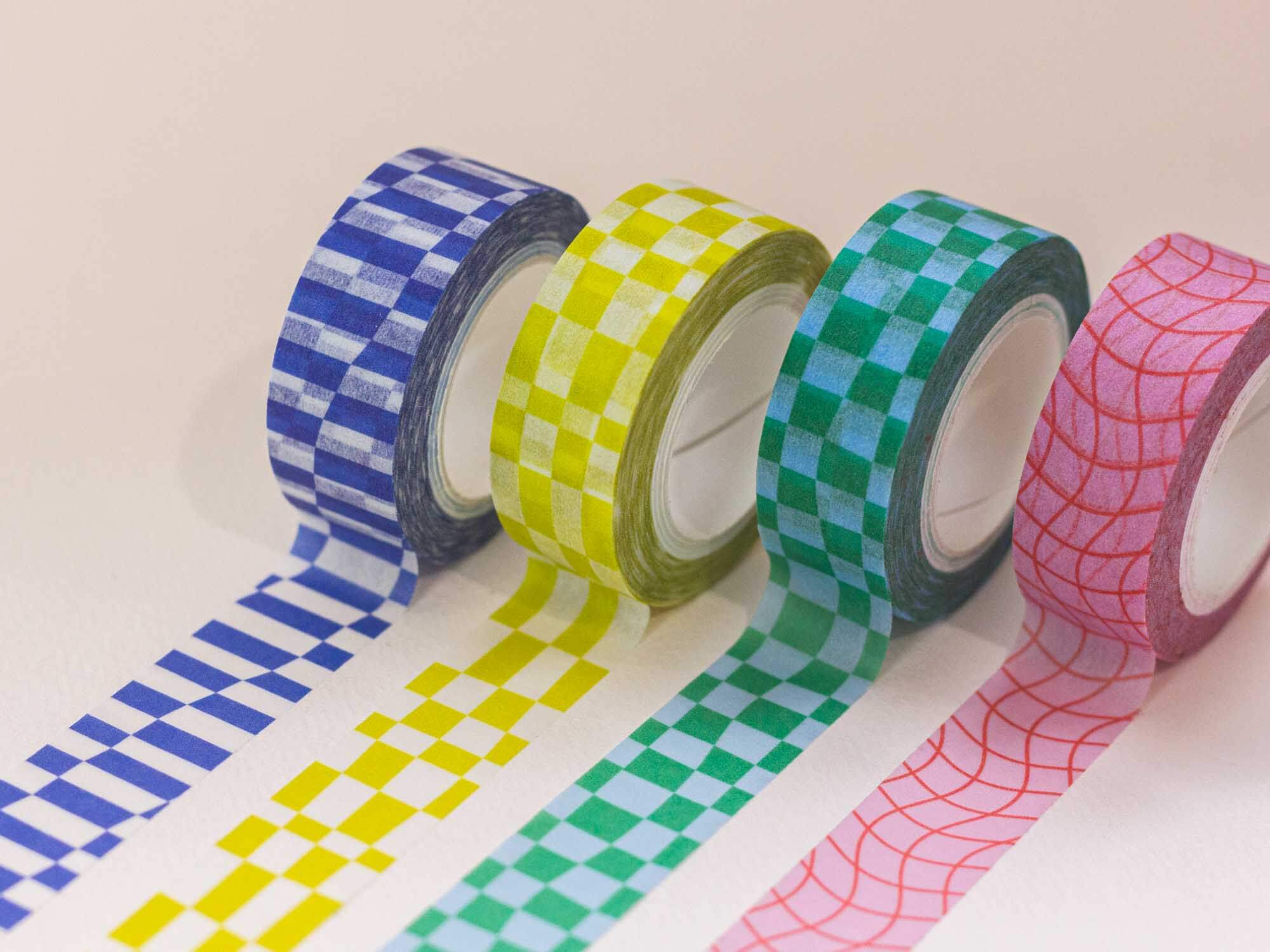 Chunky Checker Washi Tape – 15mm