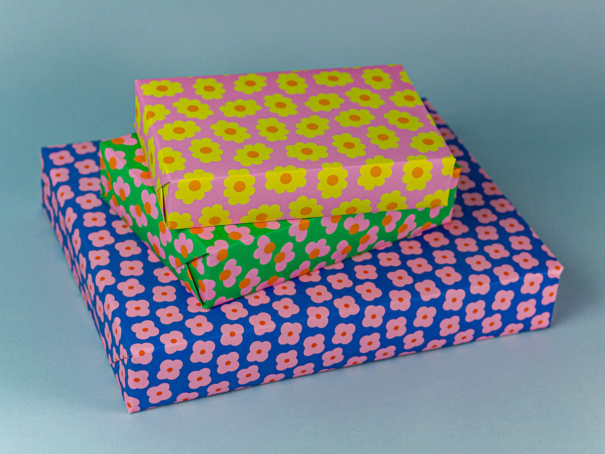 Flower Fluffs Wrapping Paper