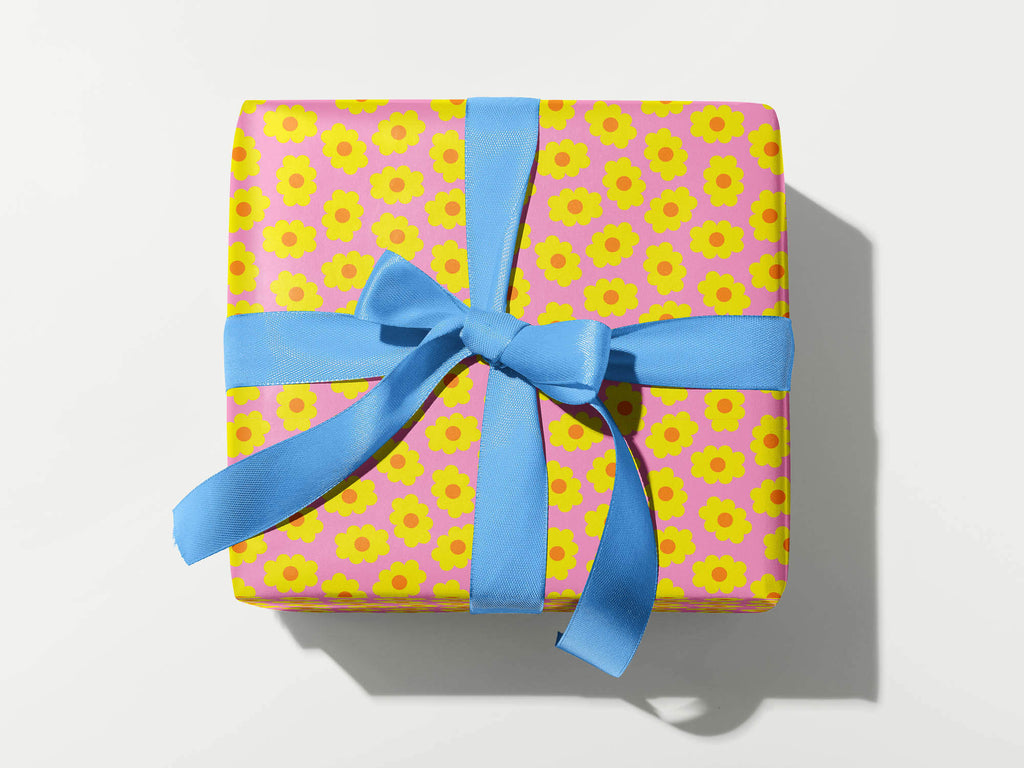 Flower Fluffs Wrapping Paper
