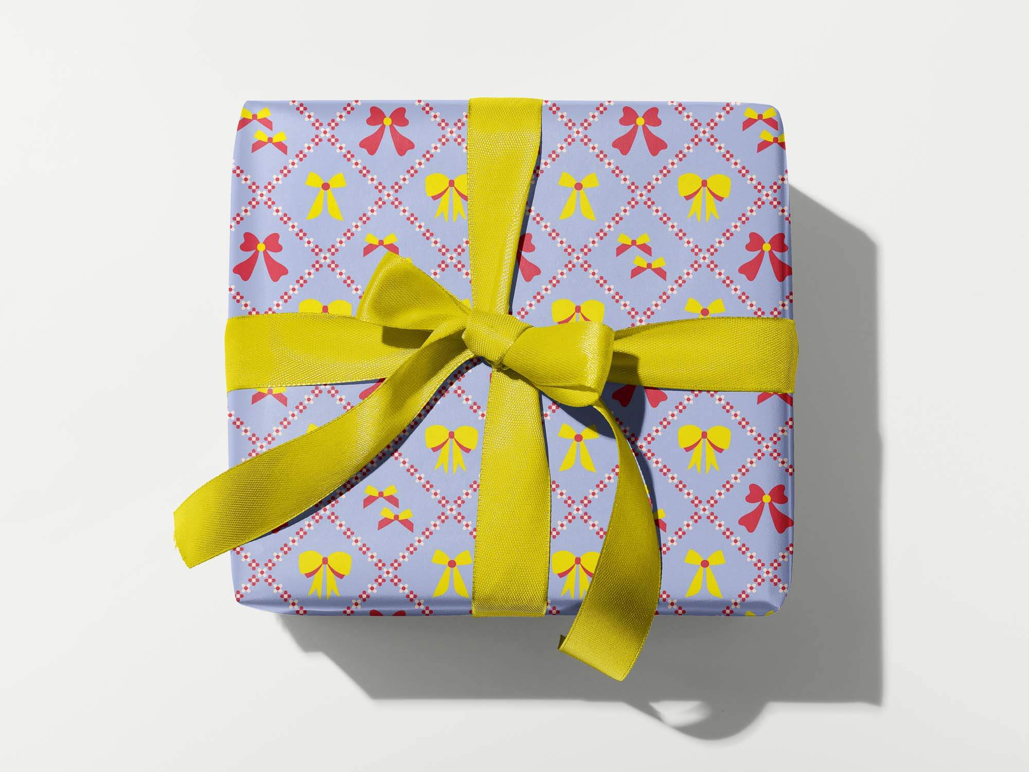 The Bow Show (Blue Edition) Wrapping Paper