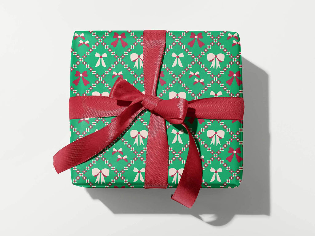 The Bow Show (Christmas Edition) Wrapping Paper