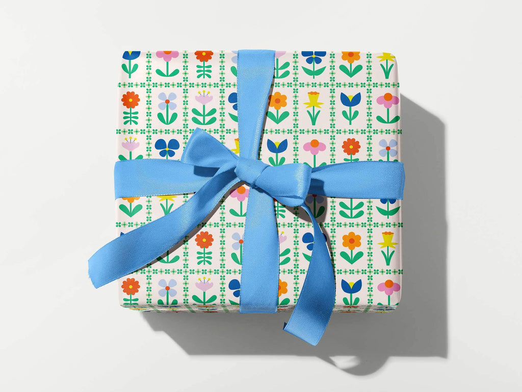 Flower Friends Forever Wrapping Paper
