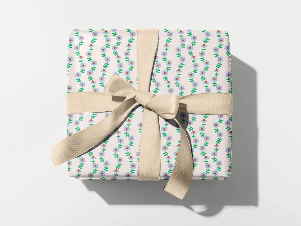 String of Fleurs Wrapping Paper