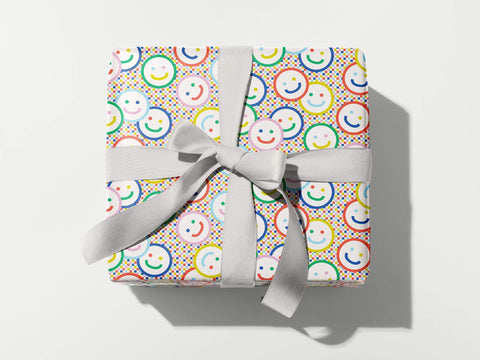 Check Yr Smile Wrapping Paper