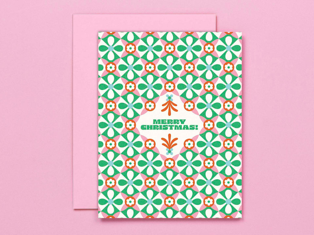Fancy Christmas • Fancy Pattern Christmas Card