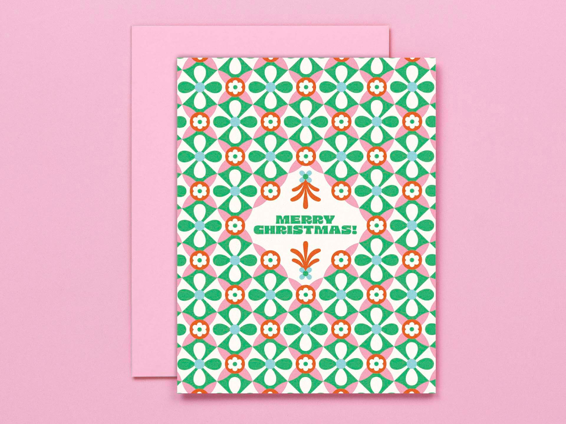 Fancy Christmas • Fancy Pattern Christmas Card