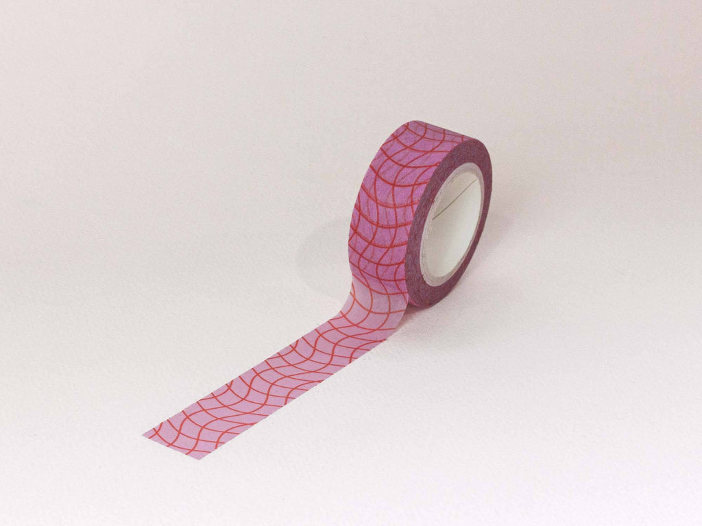 La Grid En Rose Washi Tape – 15mm