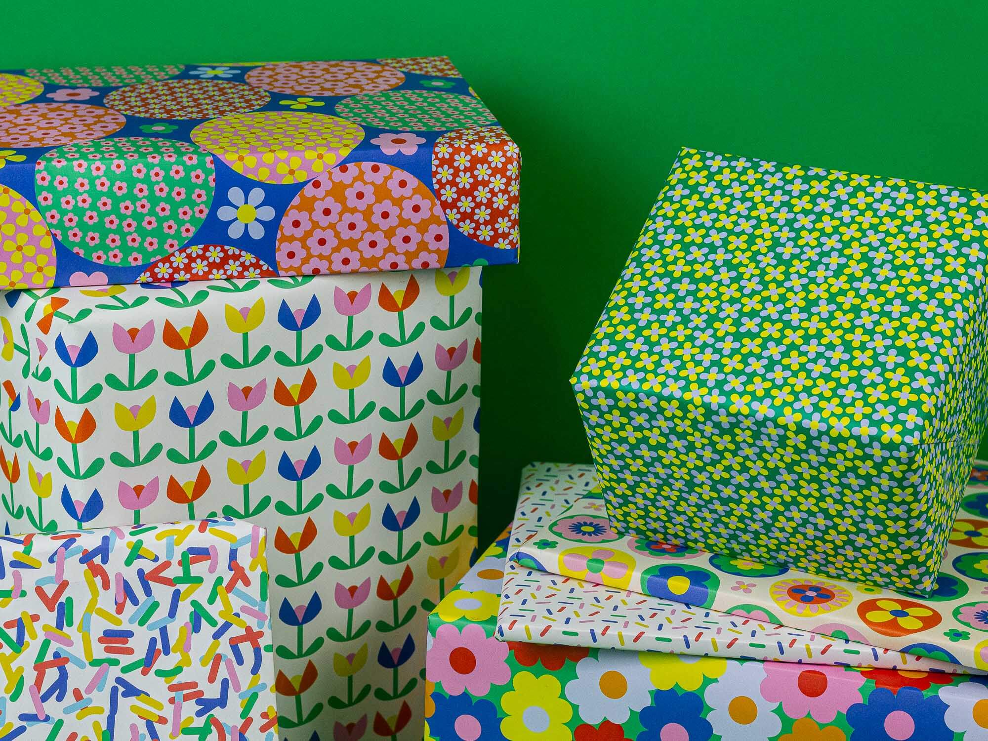 Round and Round The Garden Wrapping Paper