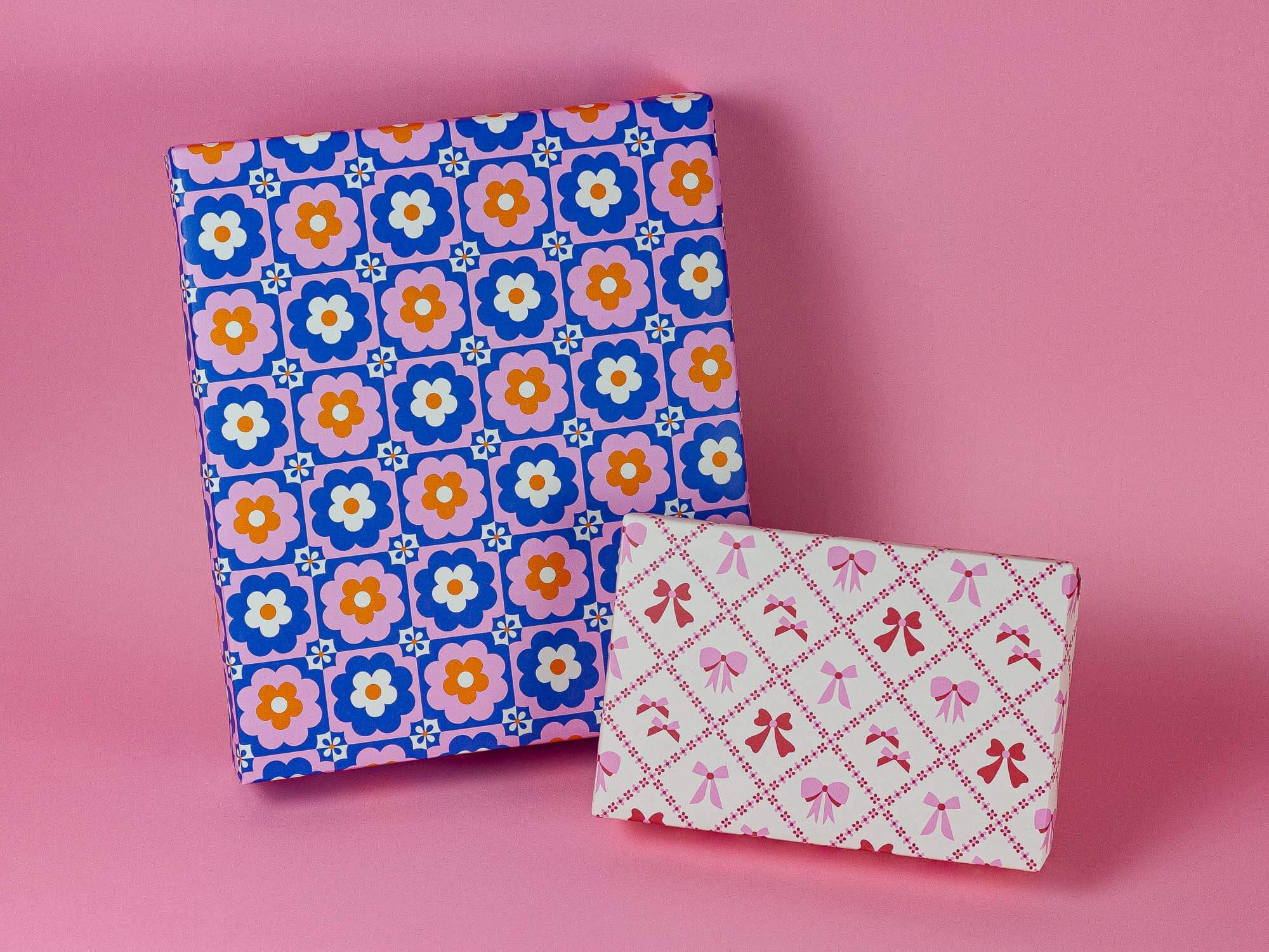 Flowers in Flowers Wrapping Paper