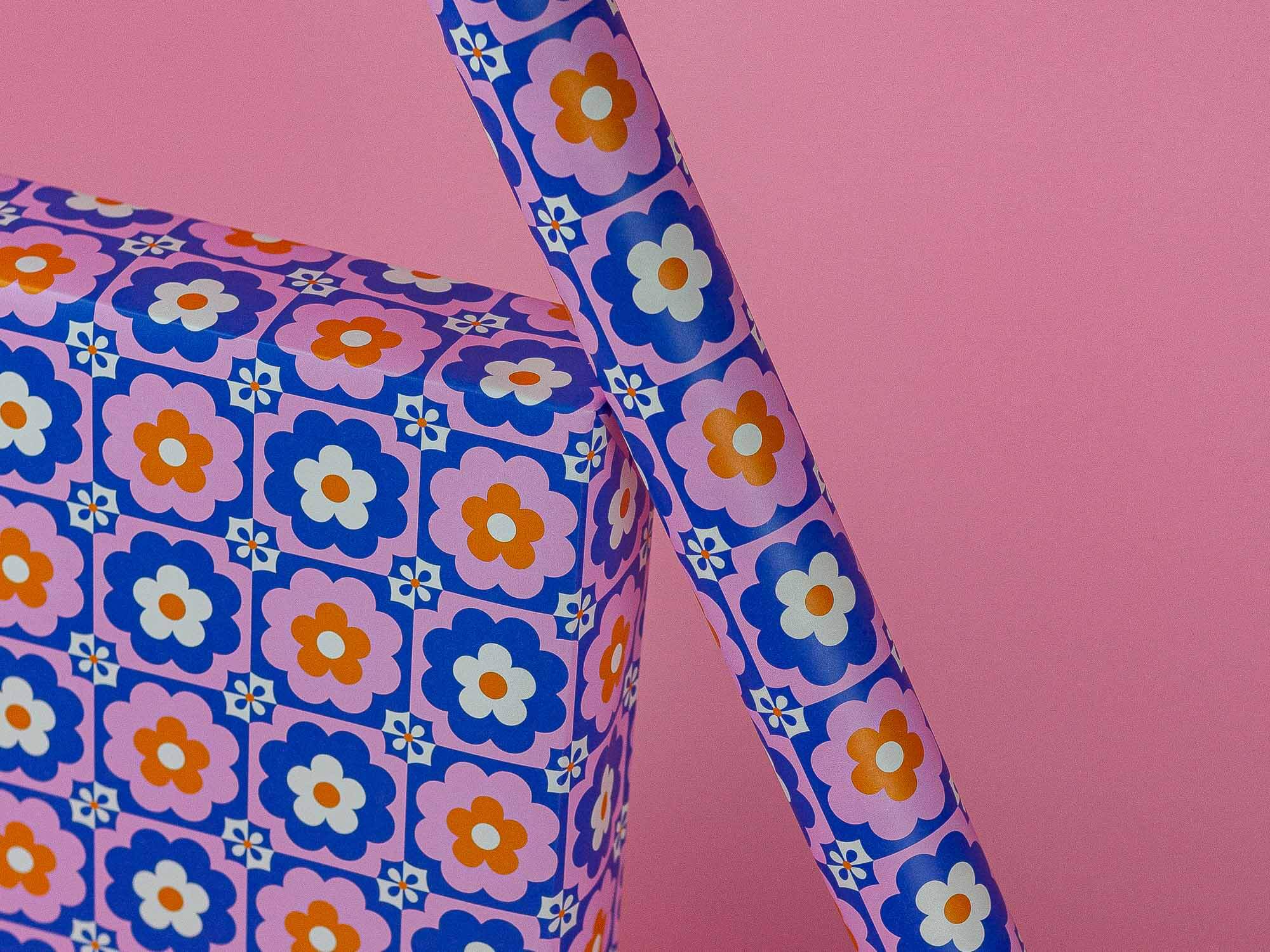 Flowers in Flowers Wrapping Paper