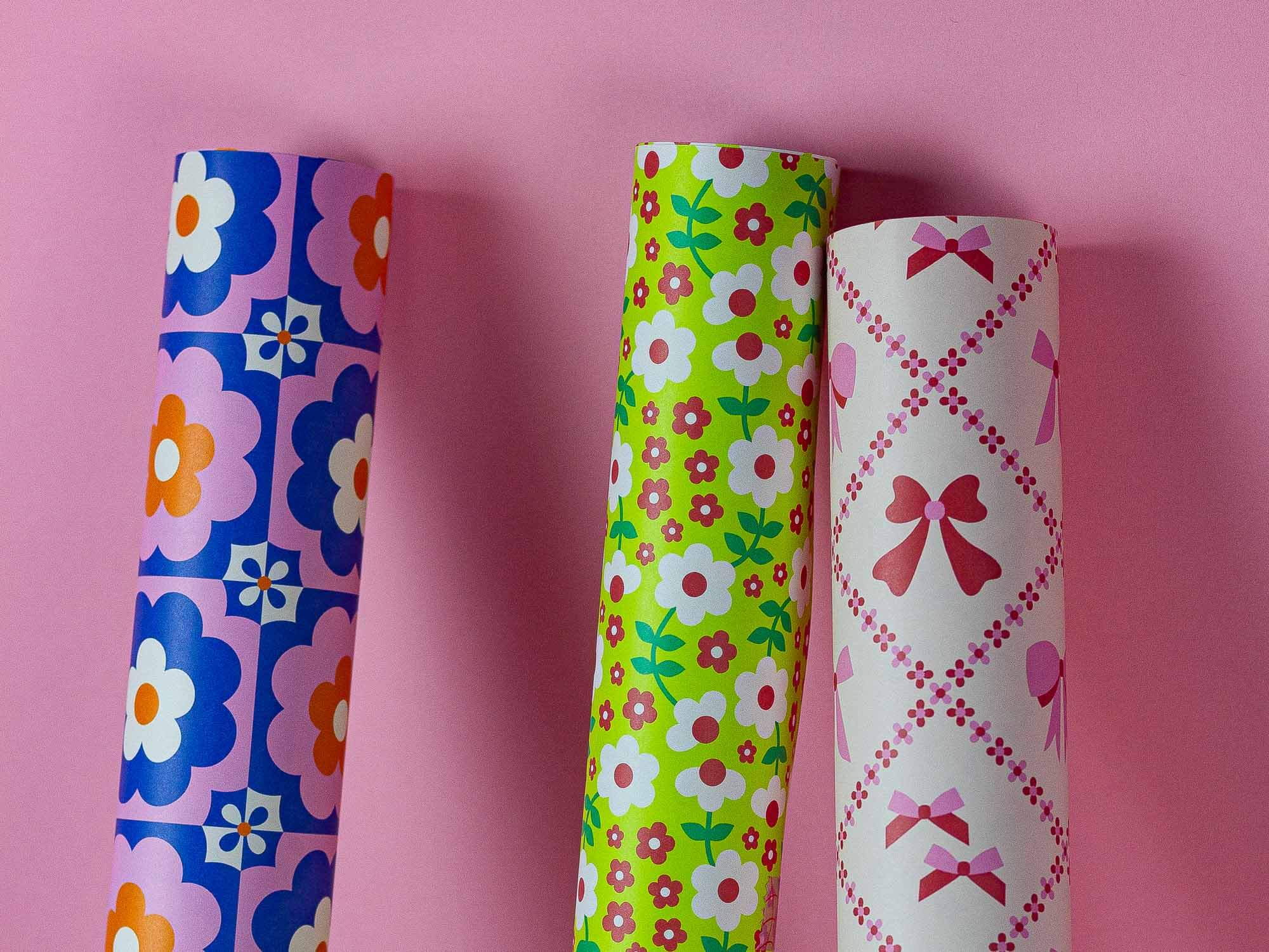 Flowers in Flowers Wrapping Paper
