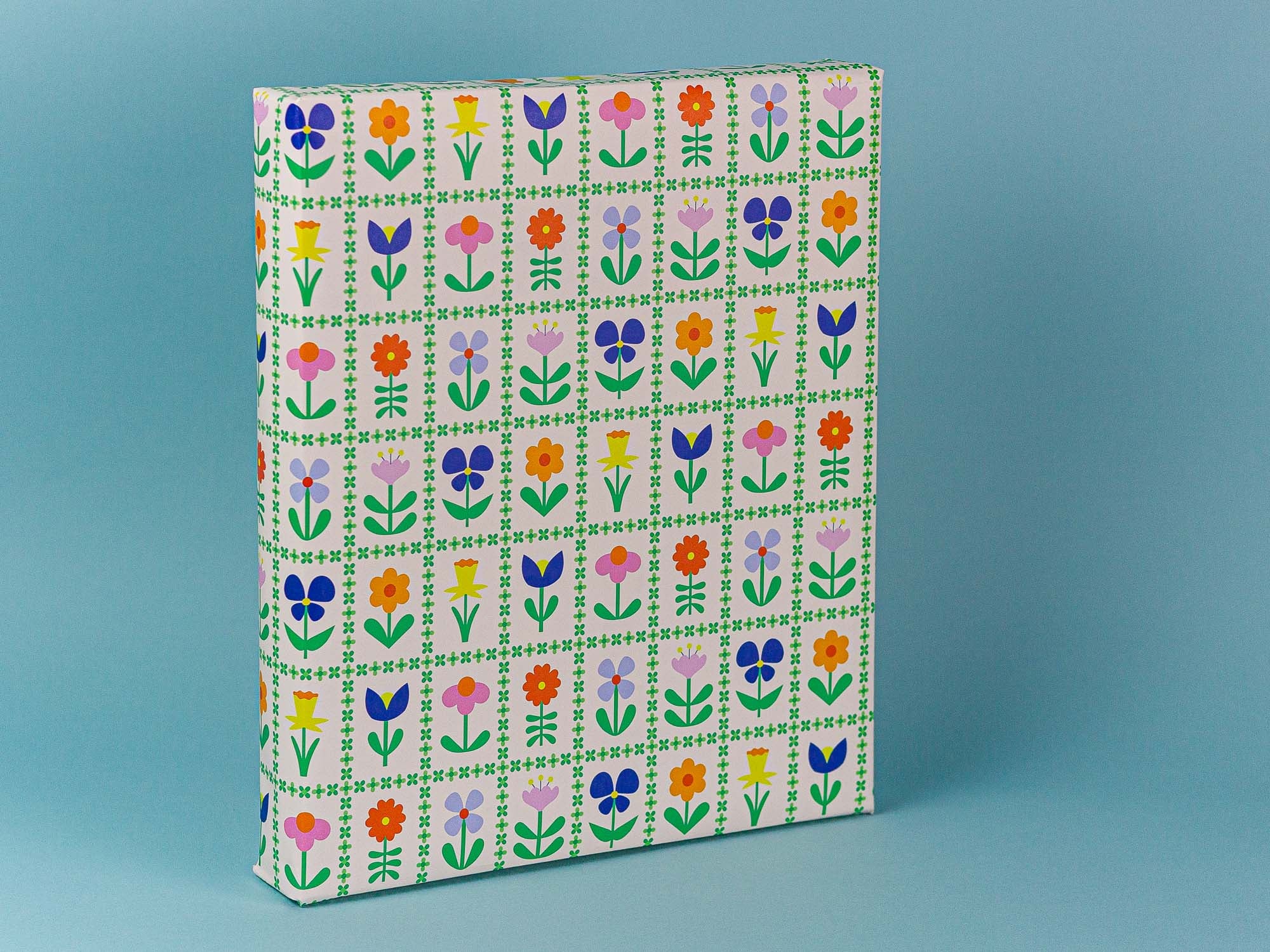 Flower Friends Forever Wrapping Paper