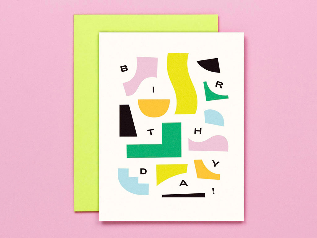 Abstract Birthday Pieces