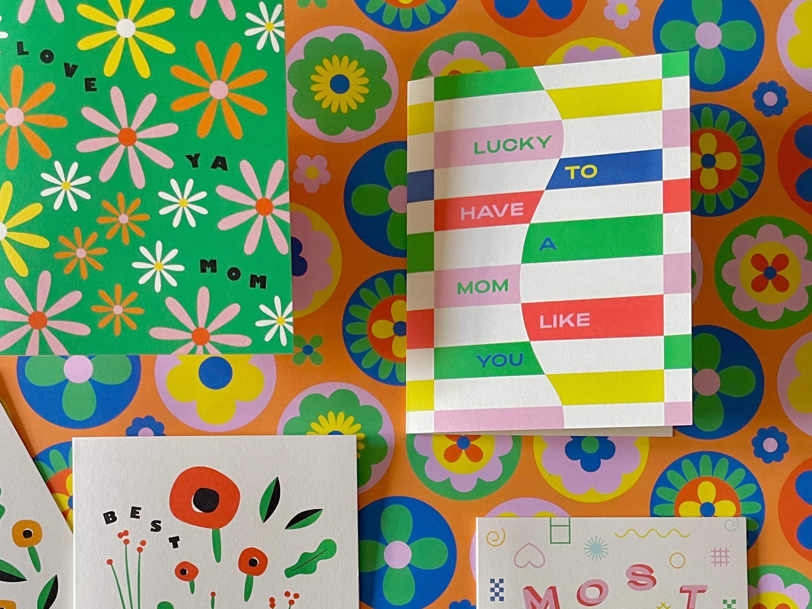 Mom Luck Mother's Day Card