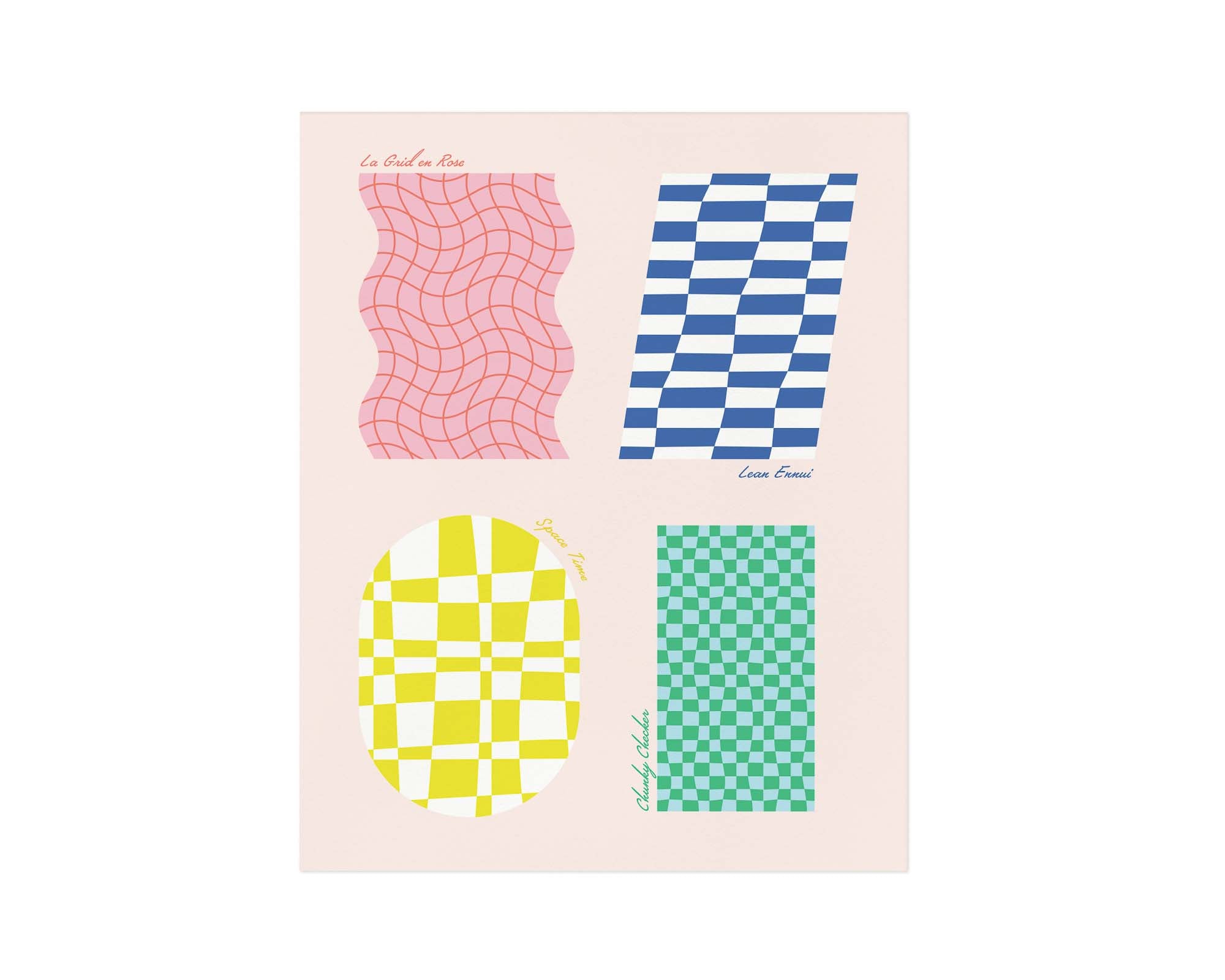 Bending Space, Taking Time Art Print