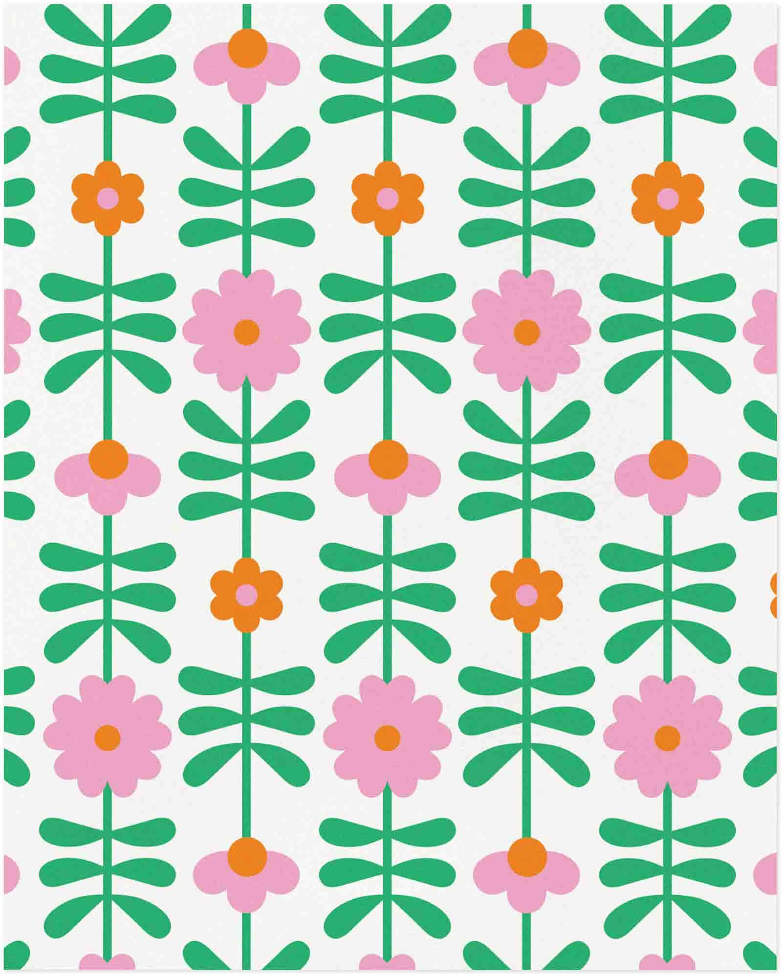 Flower Tower Art Print