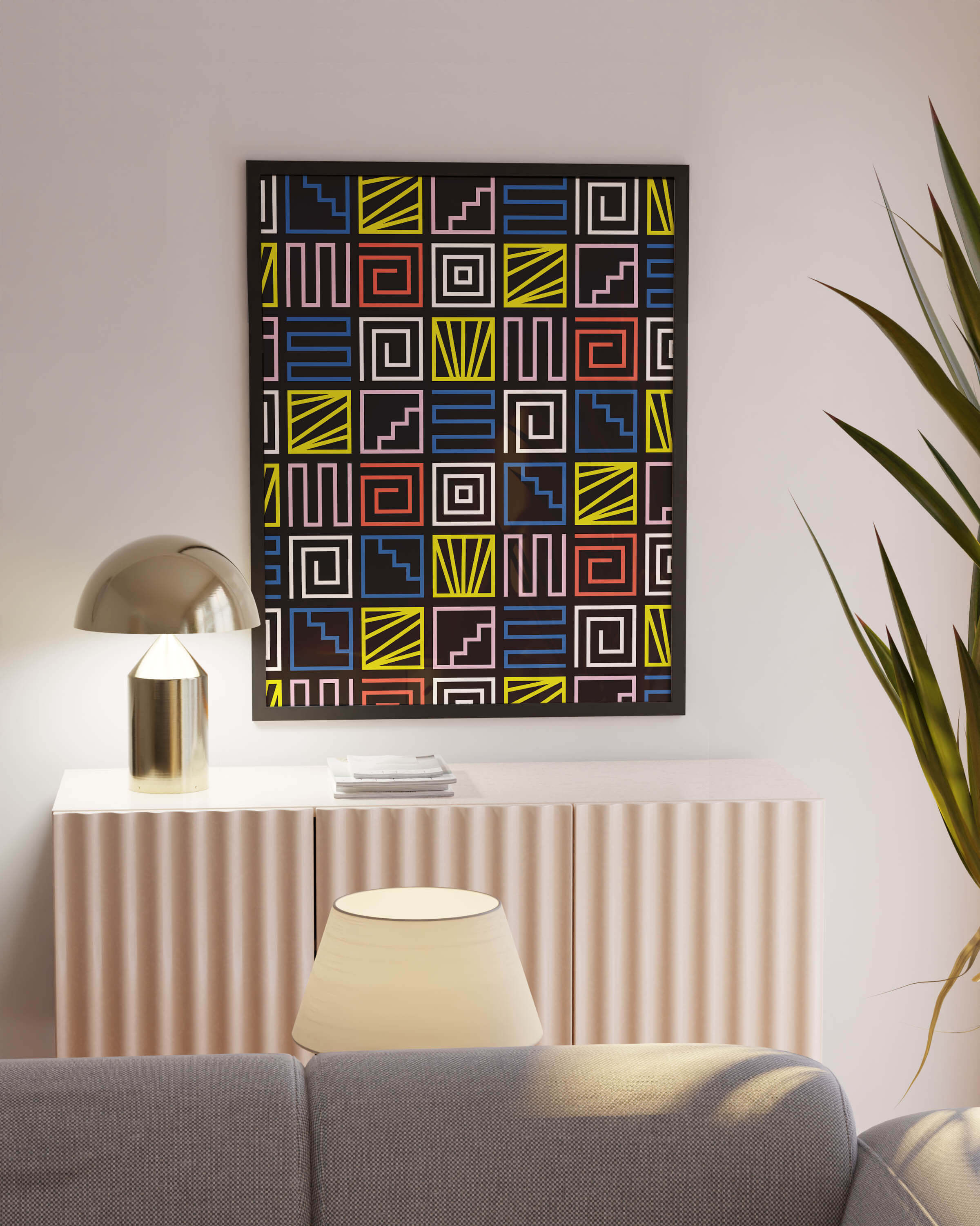 Desert Disco Art Print