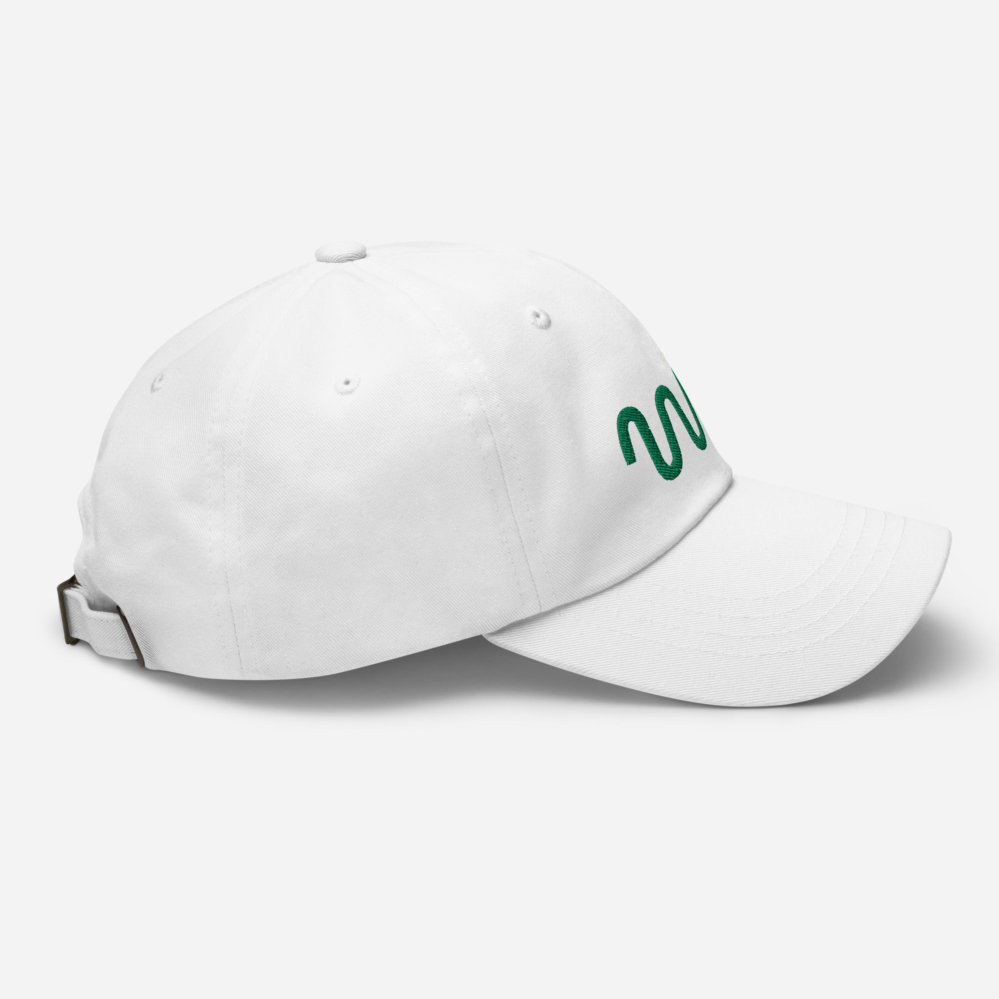 Squiggle Daffodil Embroidered Hat
