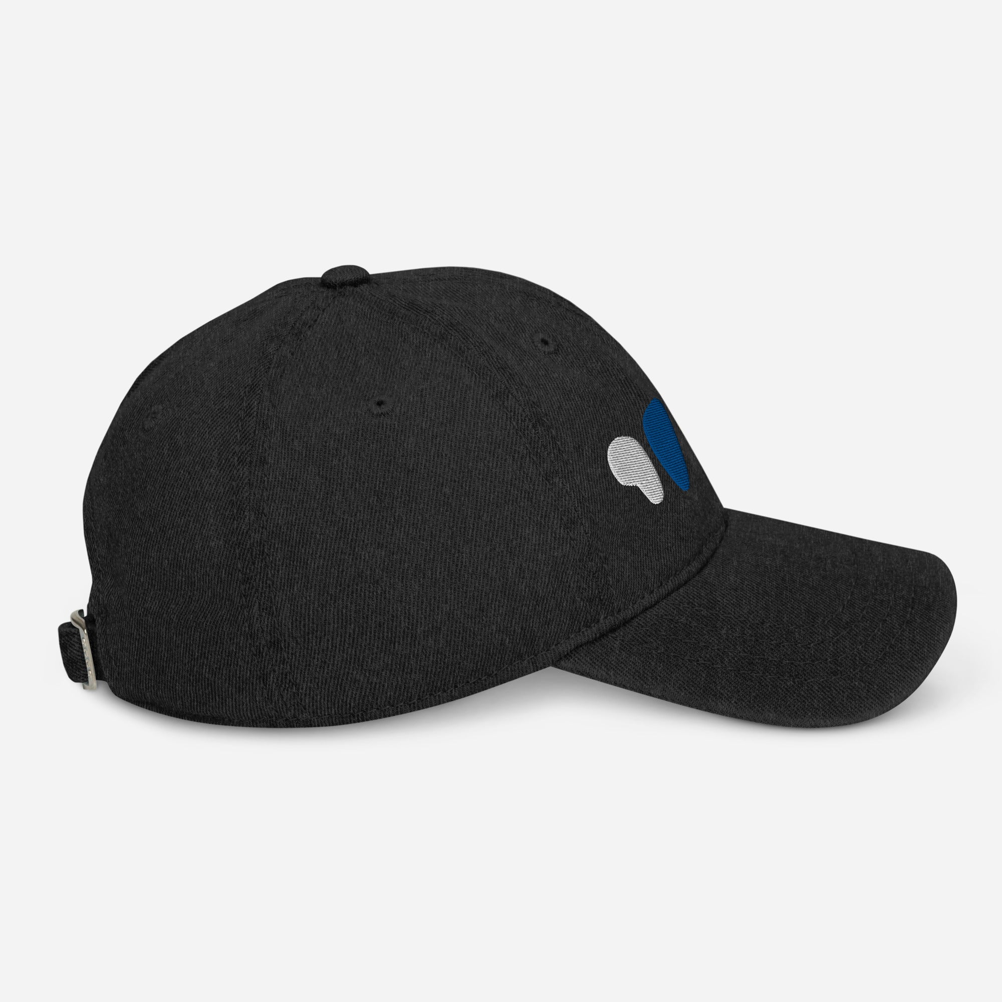 Bits 'n Blobs Embroidered Denim Hat