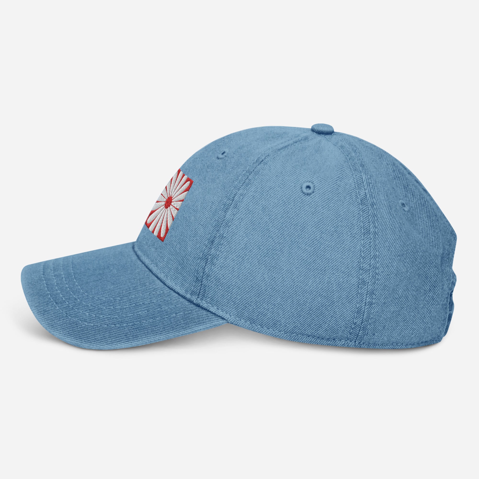 Daisy Disco Embroidered Denim Hat