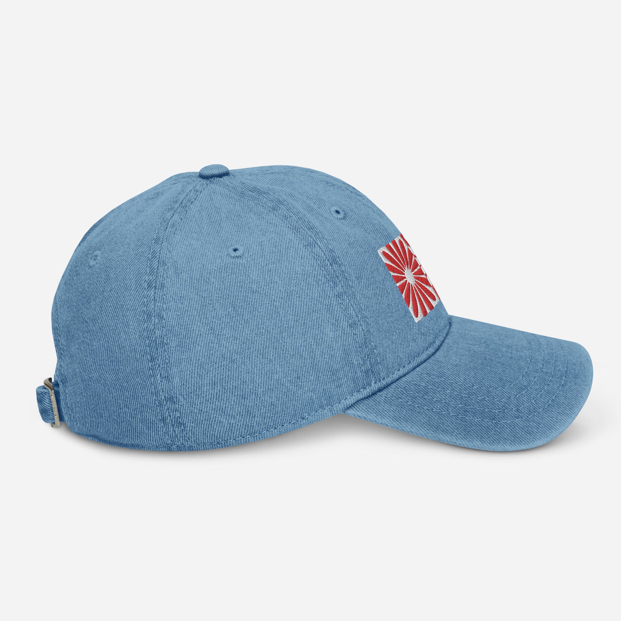 Daisy Disco Embroidered Denim Hat