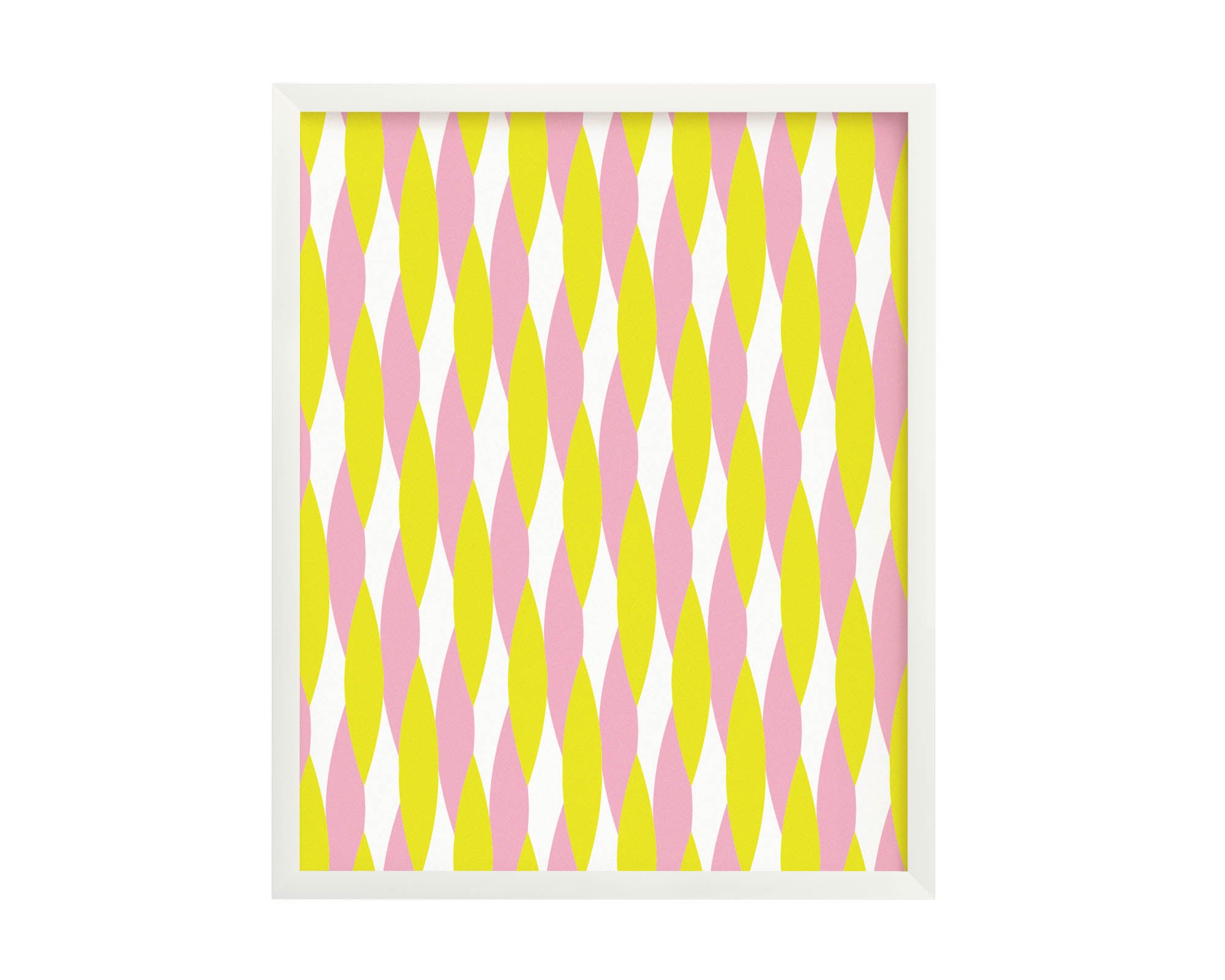 "Twist" colorful, graphic, twisted archival giclée art print. Made in USA by My Darlin' @mydarlin_bk
