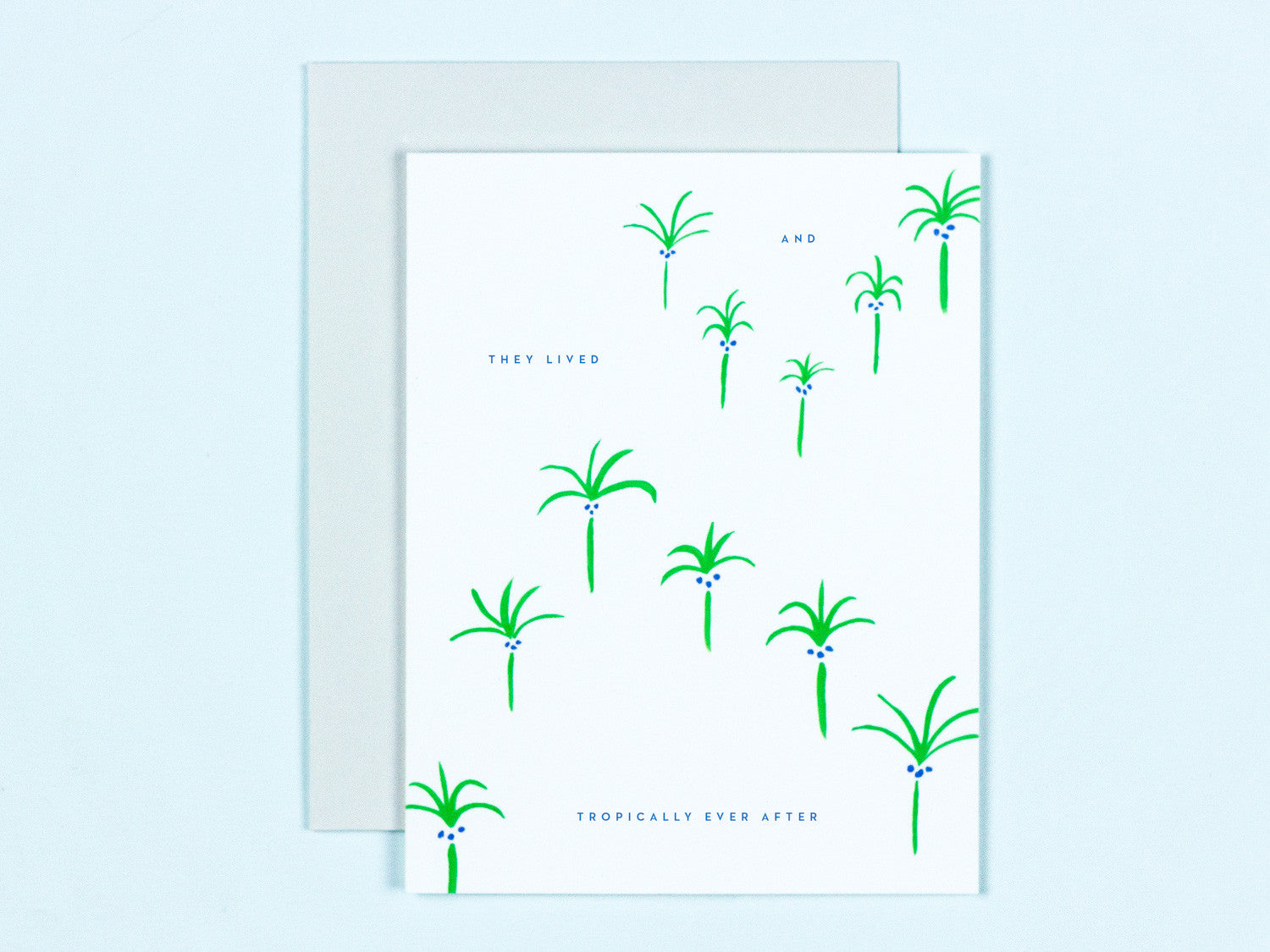 Tropically Ever After Floating Palm Trees