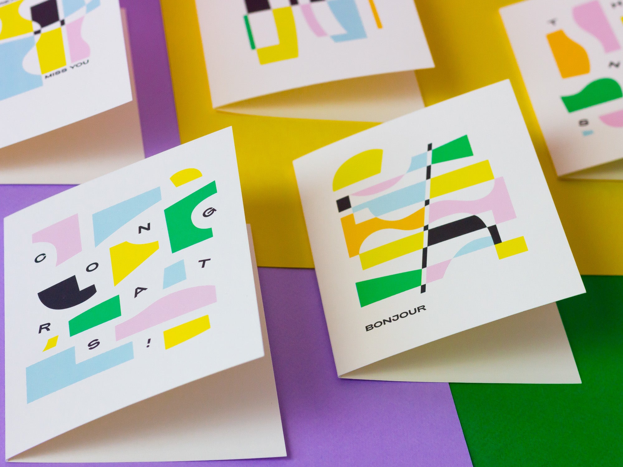 Congrats Abstract Pieces
