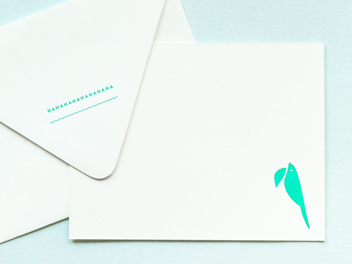 hahahahahahaha Notevelope & Toucan Notecard