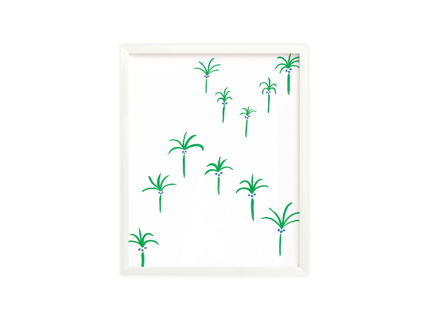 Floating Palms Art Print