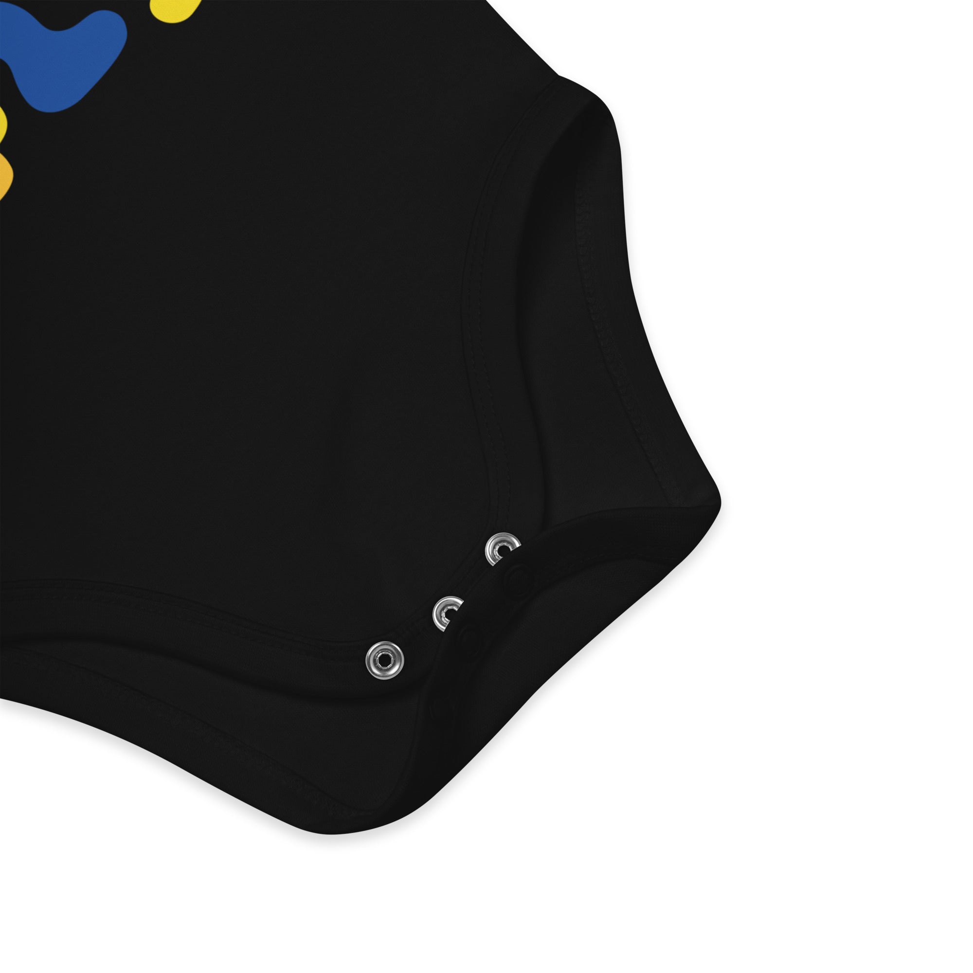 Noki Colorful Blobs Organic Cotton Baby Onesie
