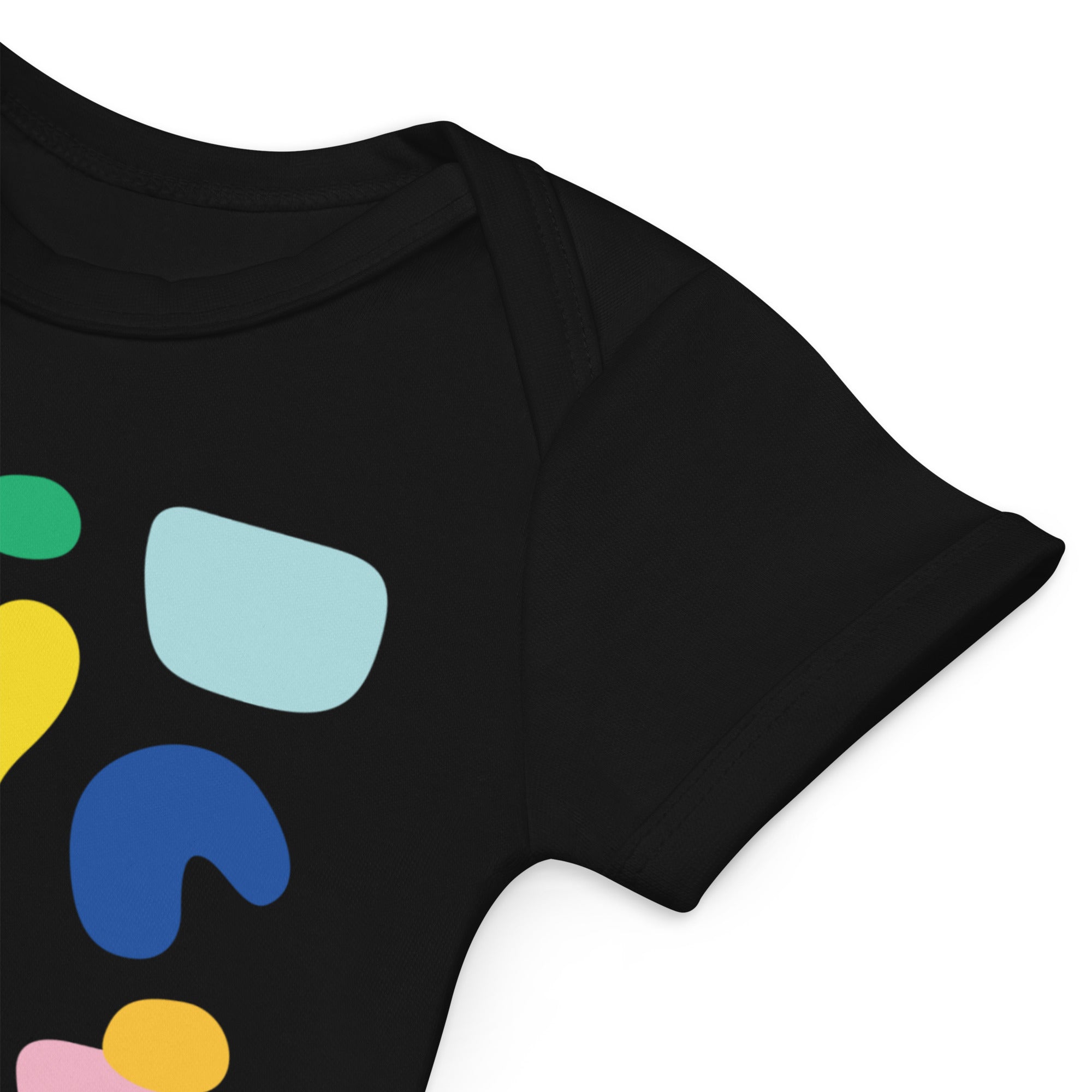 Noki Colorful Blobs Organic Cotton Baby Onesie