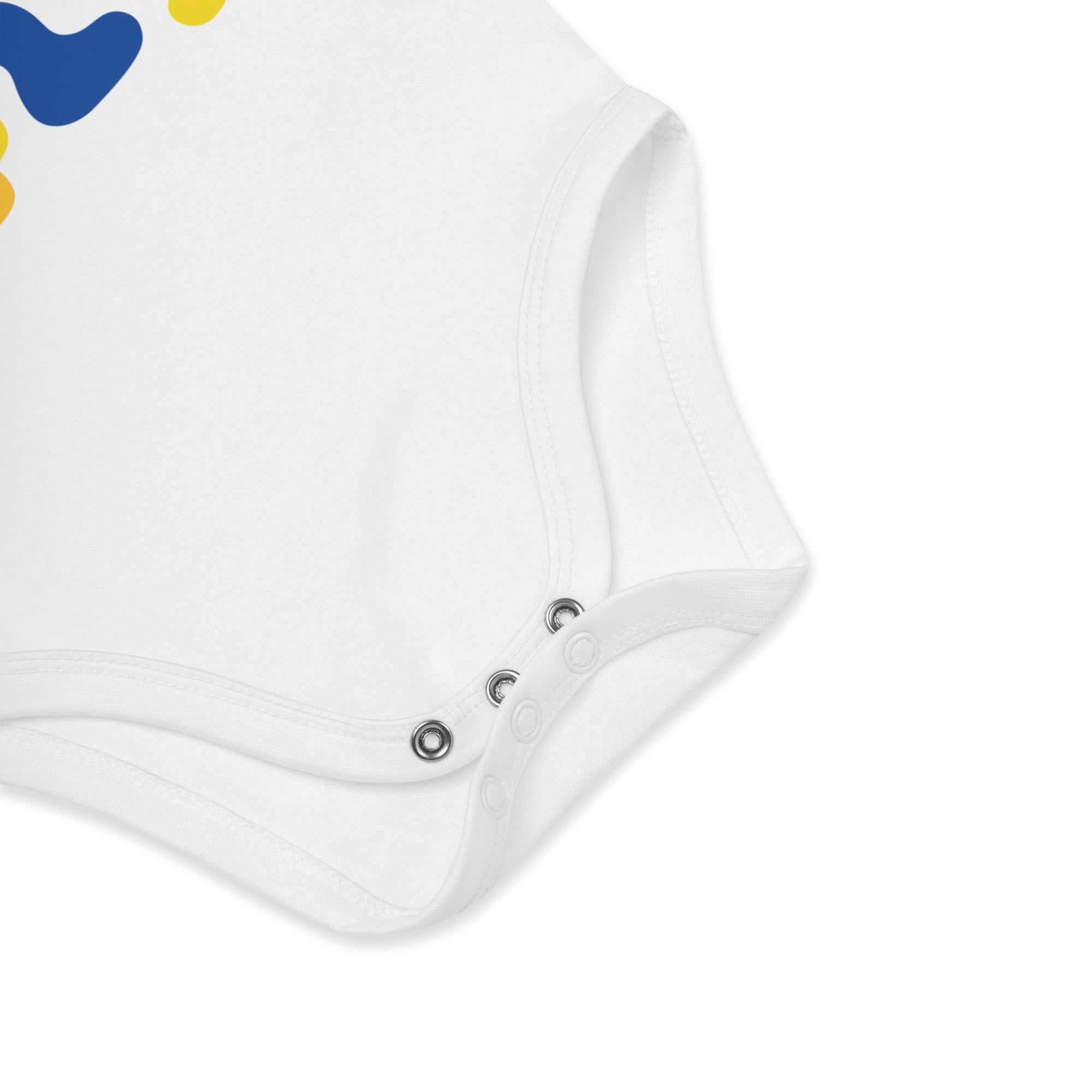 Noki Colorful Blobs Organic Cotton Baby Onesie
