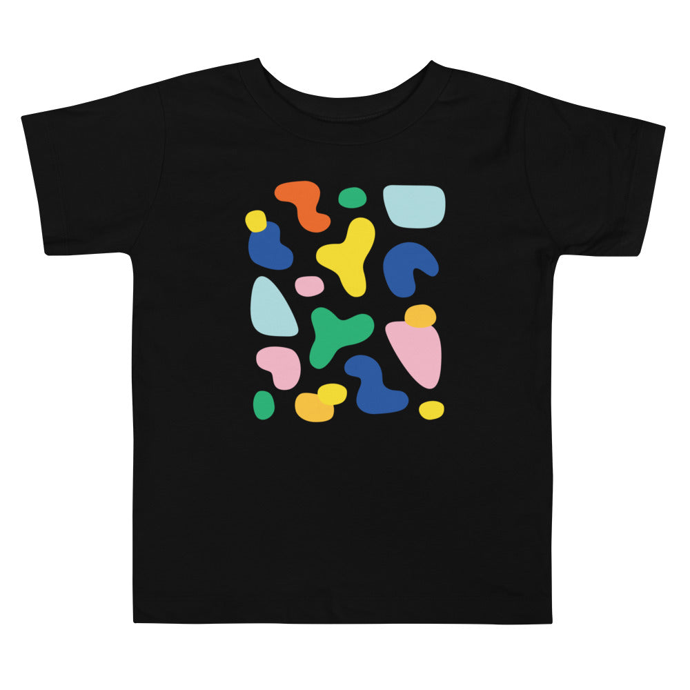Noki Blobby Shapes Abstract Toddler Tee