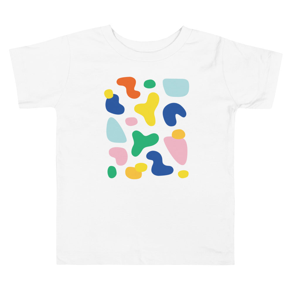 Noki Blobby Shapes Abstract Toddler Tee