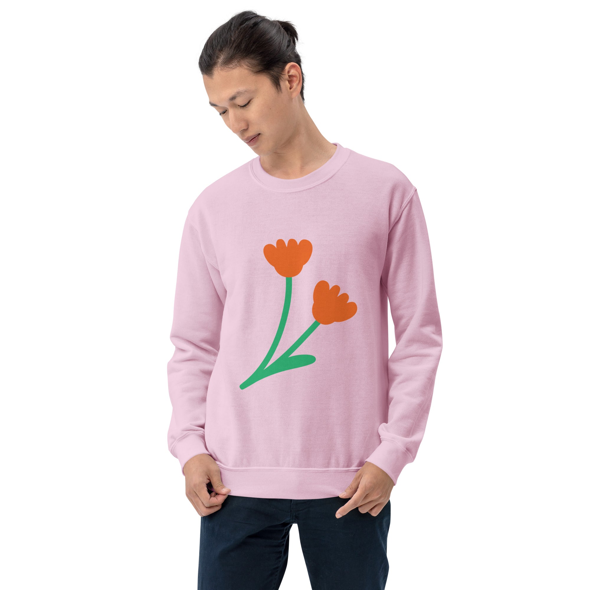 Happy Together Flower Buds Sweatshirt