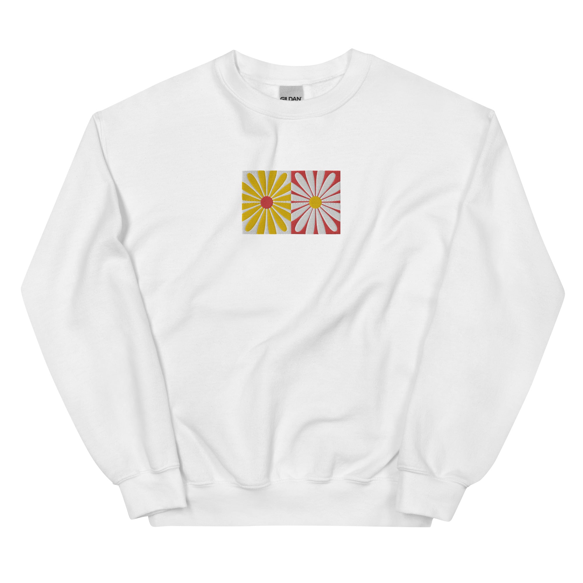 Daisy Disco Embroidered Sweatshirt