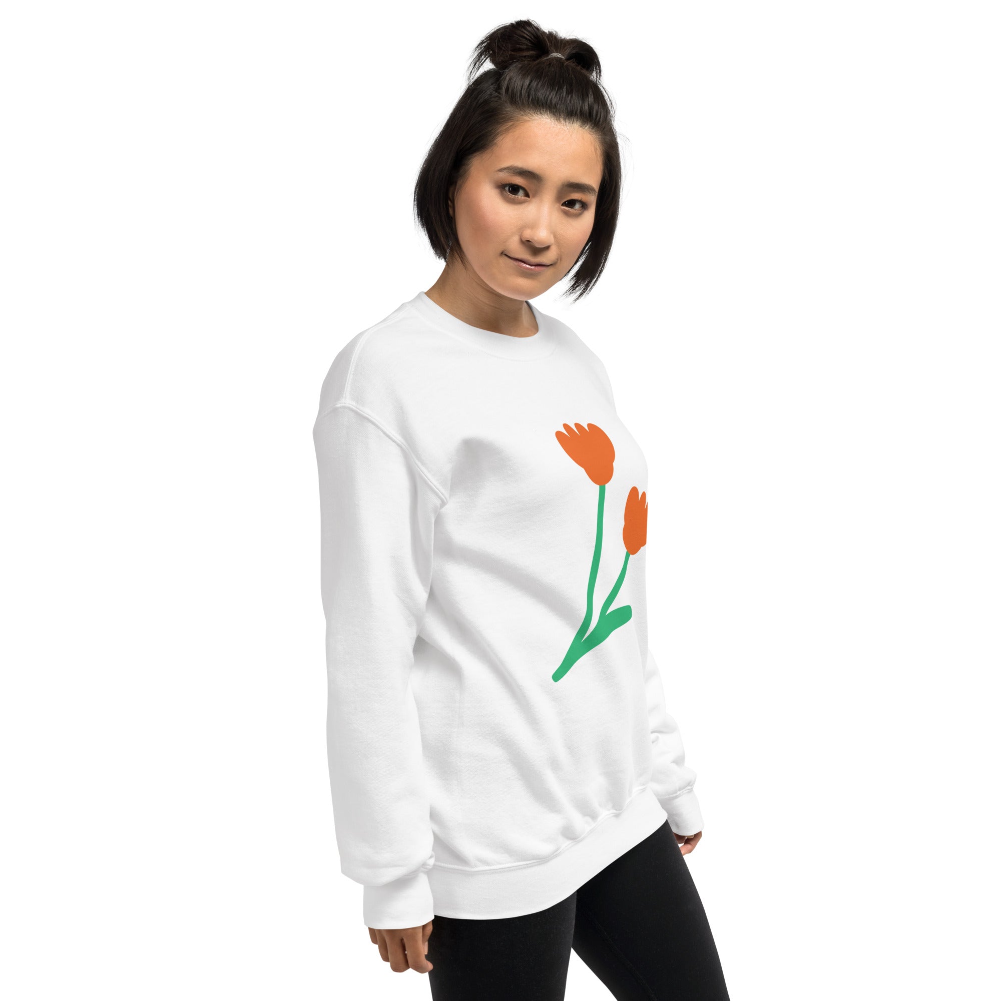 Happy Together Flower Buds Sweatshirt