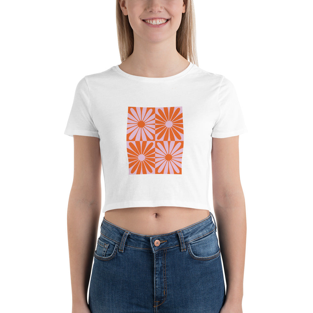 Daisy Disco Crop Top