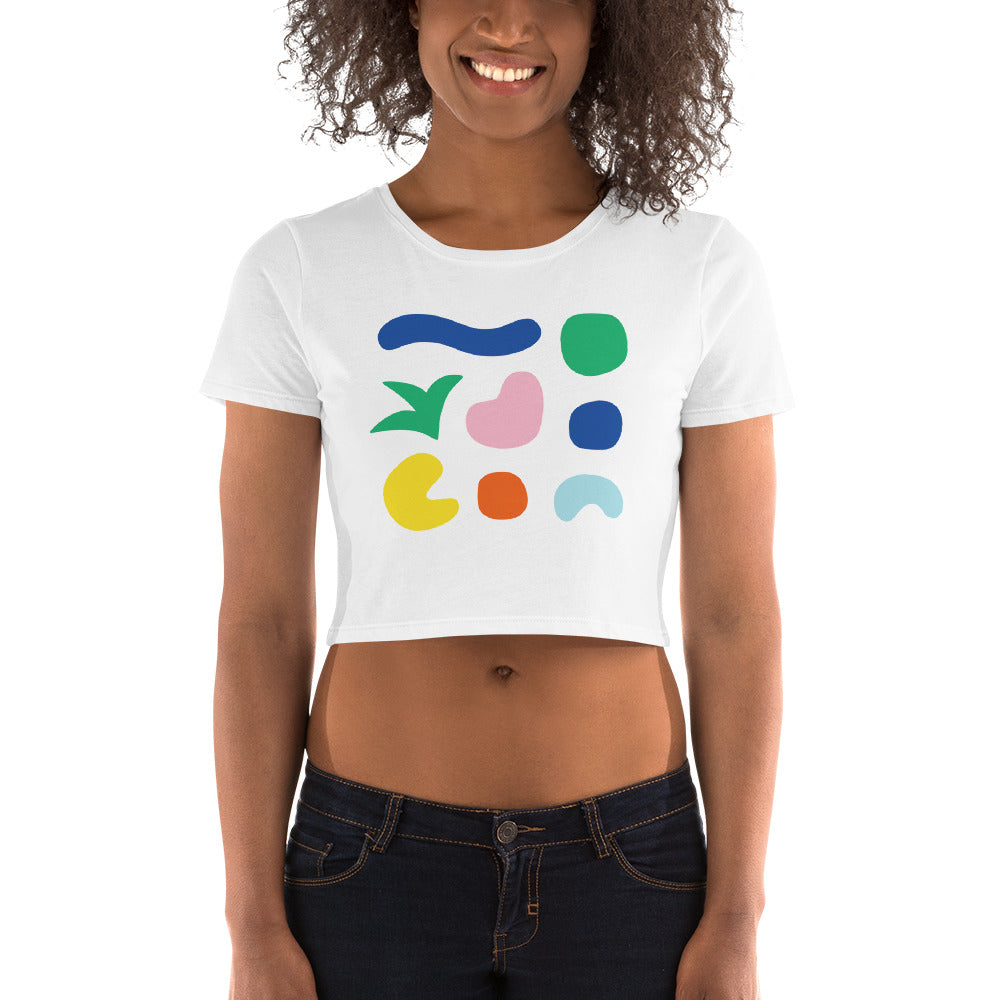 Bits 'n Blobs Crop Top