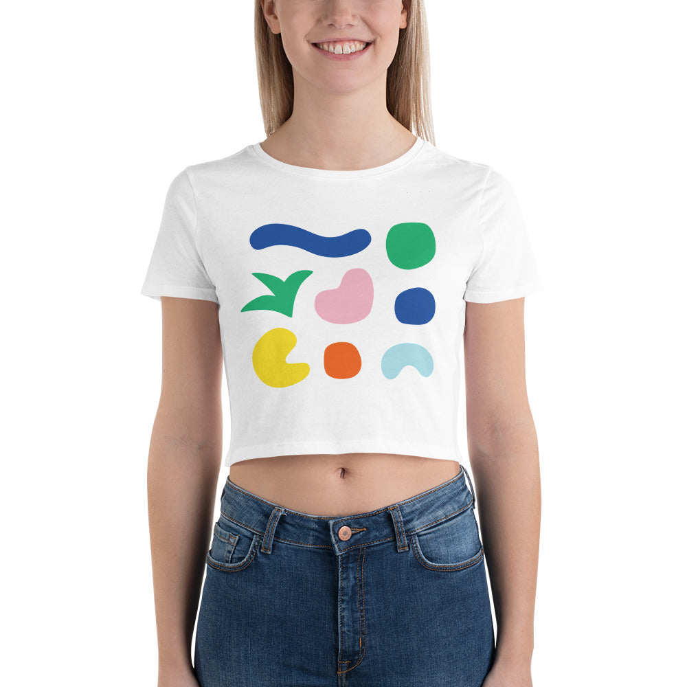 Bits 'n Blobs Crop Top