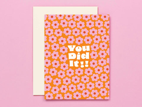 You Blooming Did It