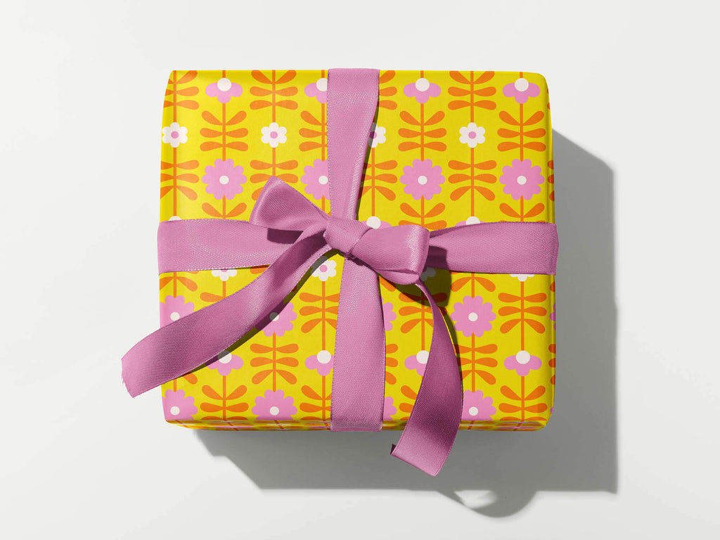 Flower Tower Wrapping Paper