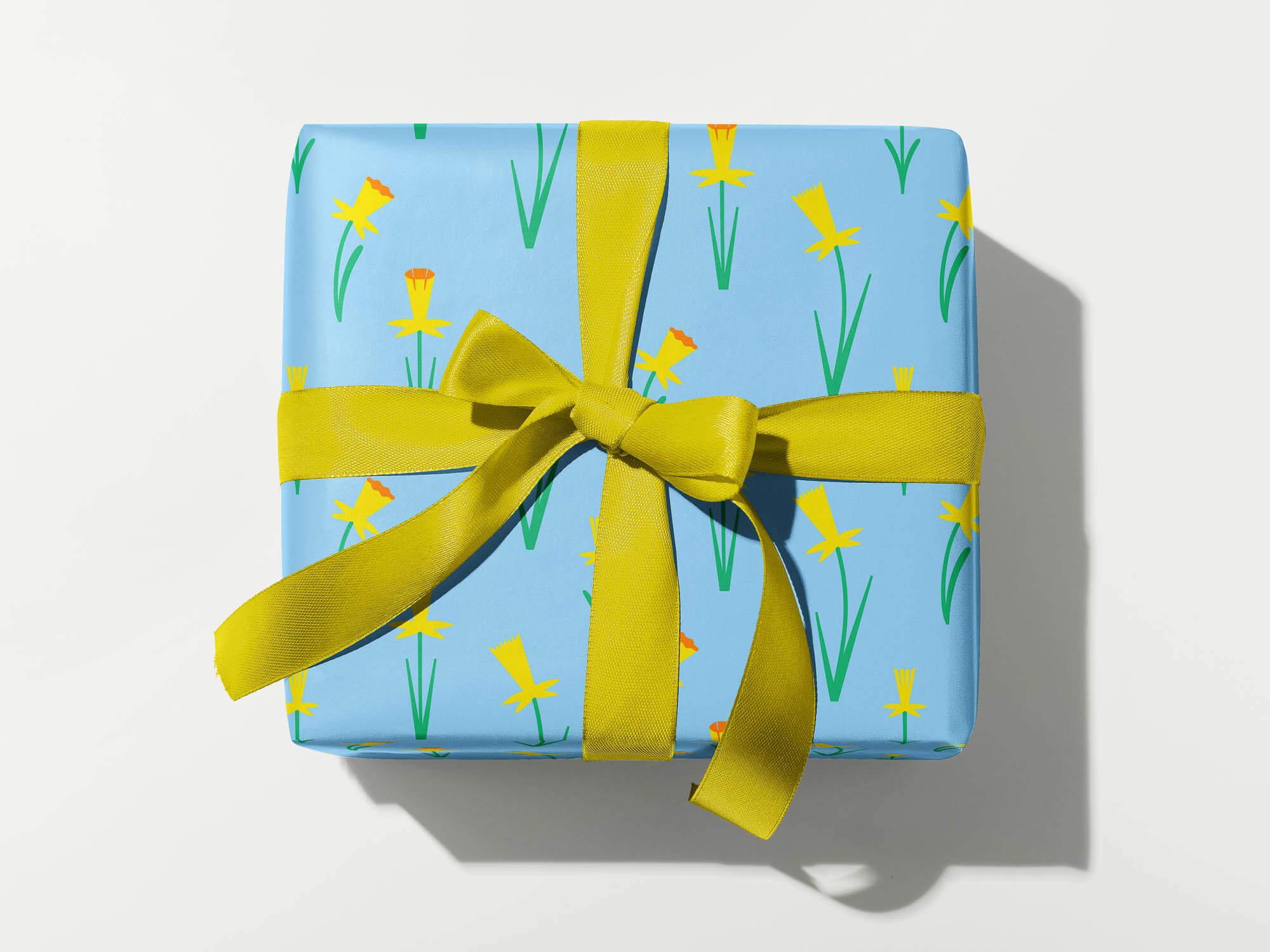 On Daffodil Pond Gift Wrap Sheets or Roll