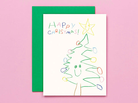 Lil Darlin' Happy Lil Tree Christmas Card