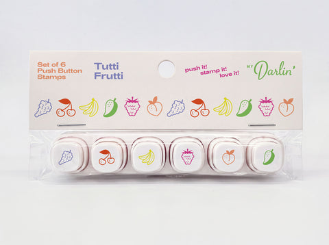 Tutti Frutti Push Button Stamps