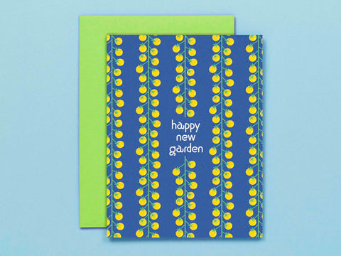 Happy New Garden • Tomatoes Housewarming Card