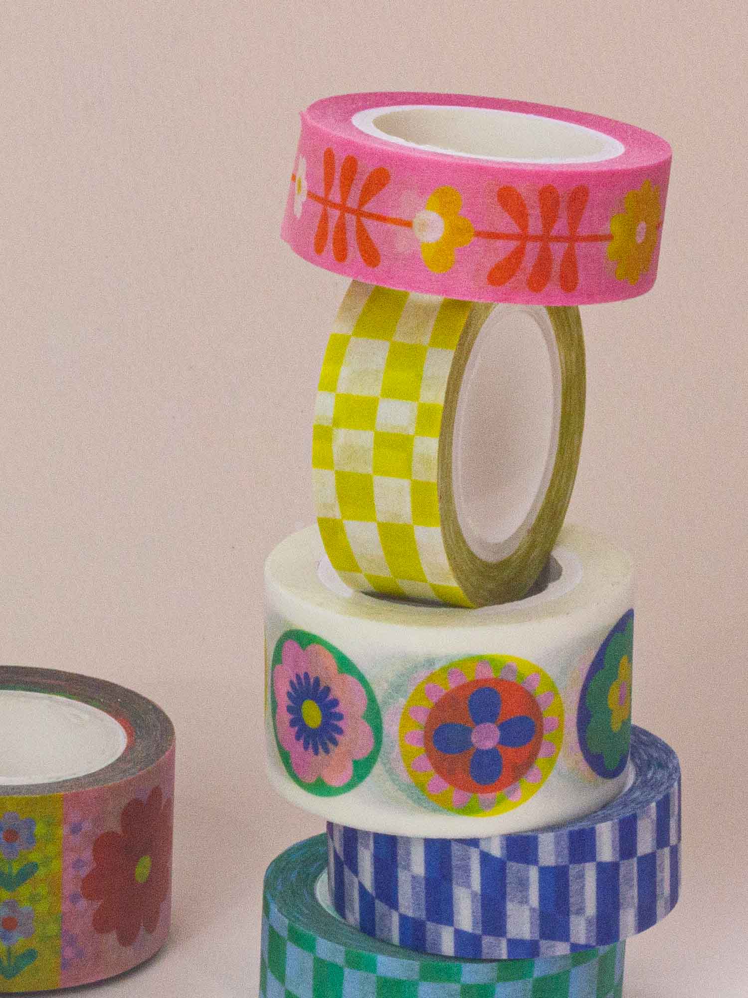Flower Tower Washi Tape – 15mm