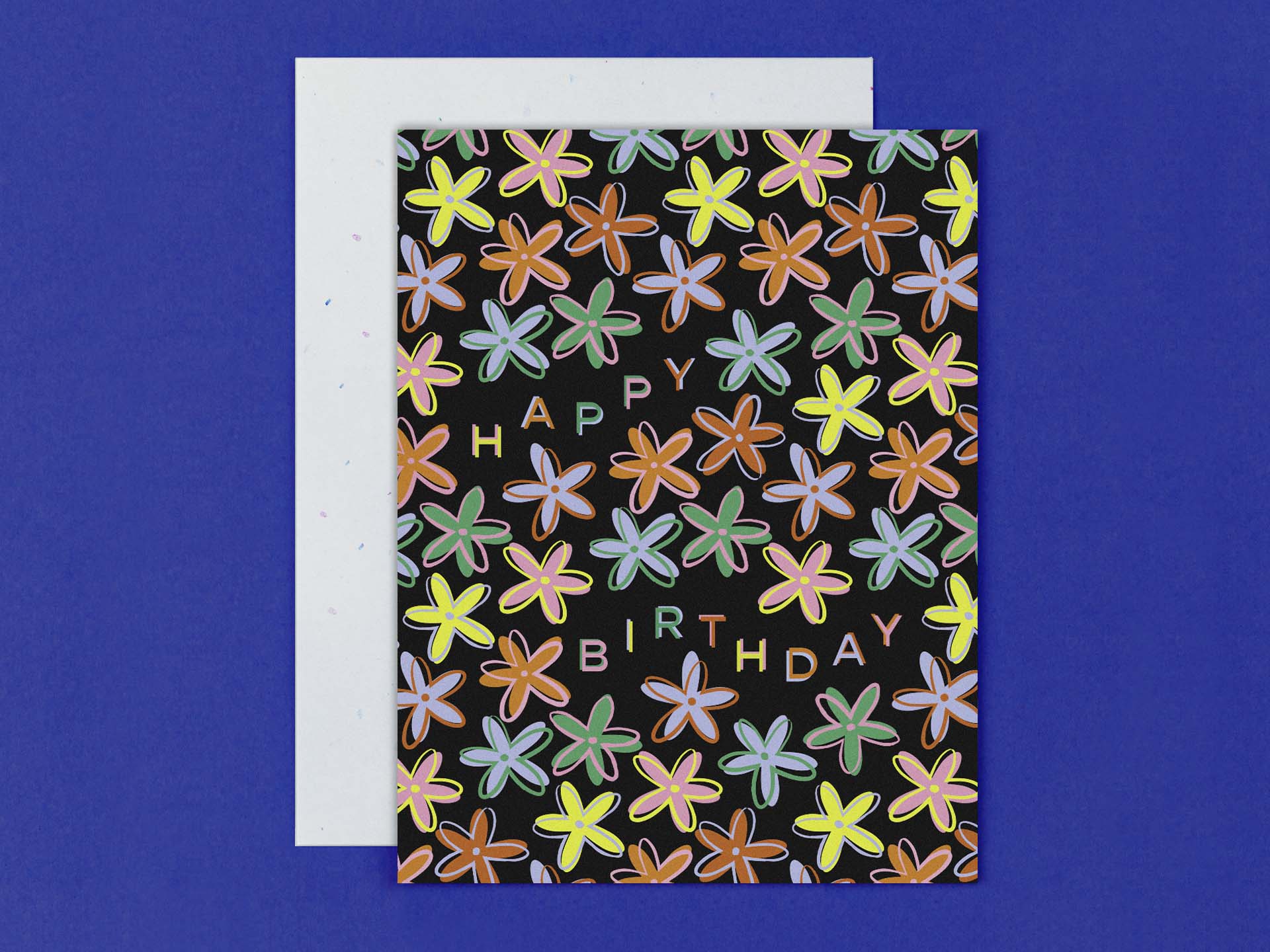 Paint Palette Birthday Greeting Card