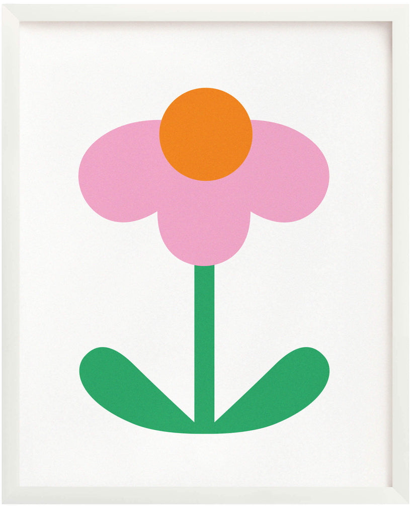 Bud, Flower Friend No. 6 Art Print